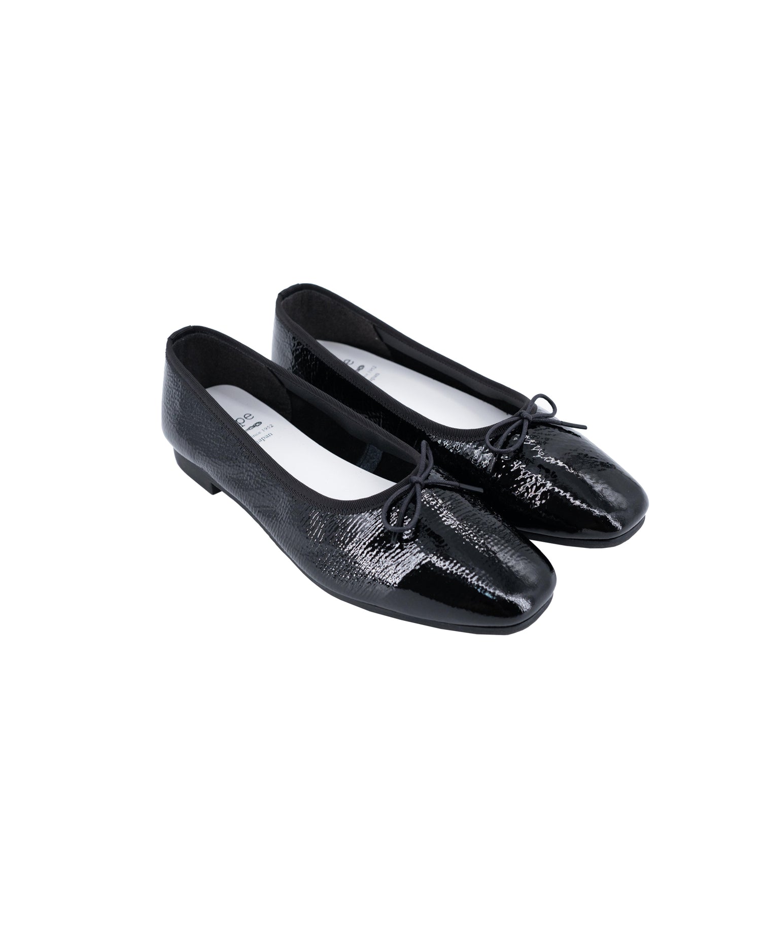 Flora Ballet Flats - Ink Black