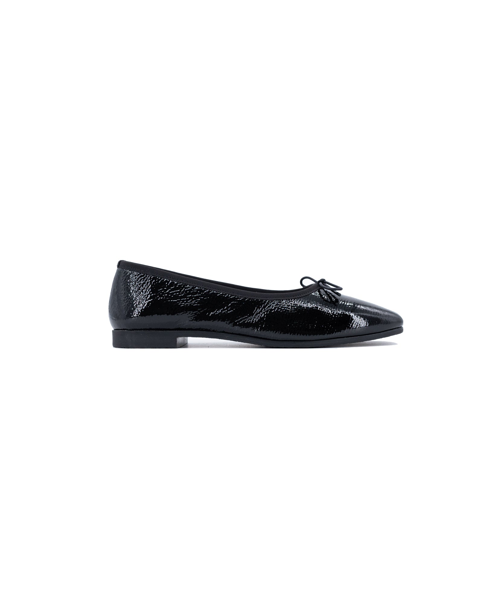 Flora Ballet Flats - Ink Black