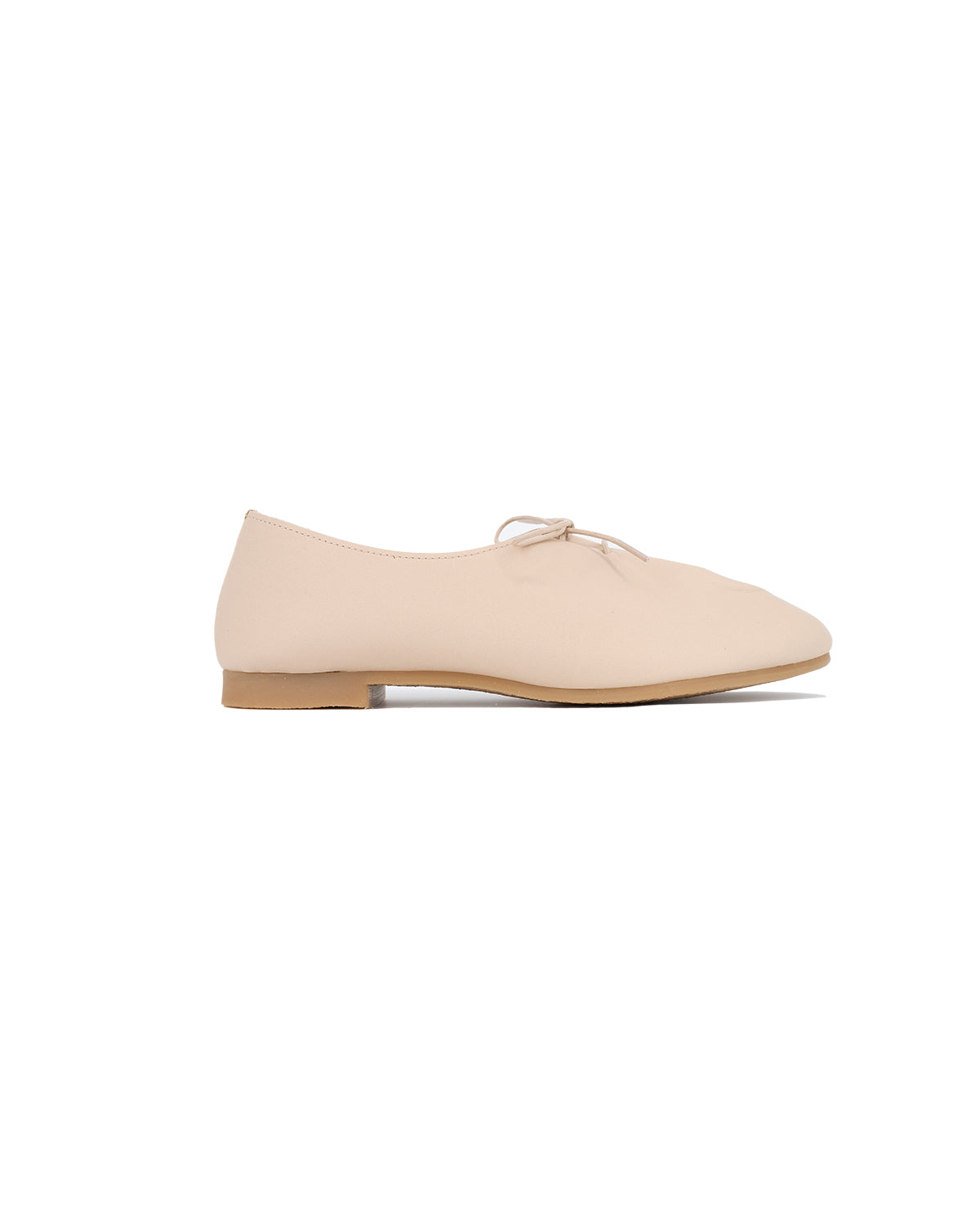 Gracie Lace Ups - Milky Beige