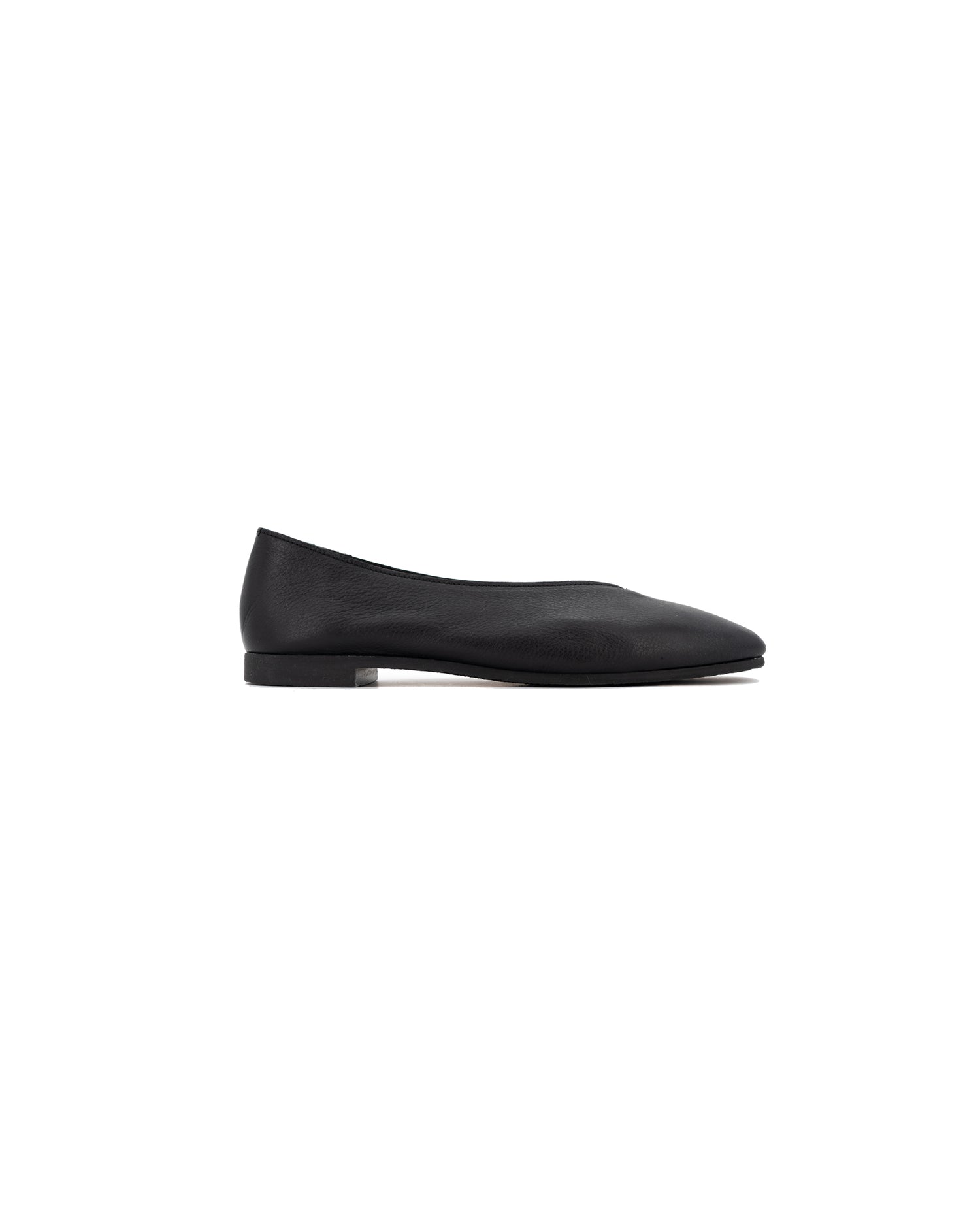 Olivia Flats - Leather Black