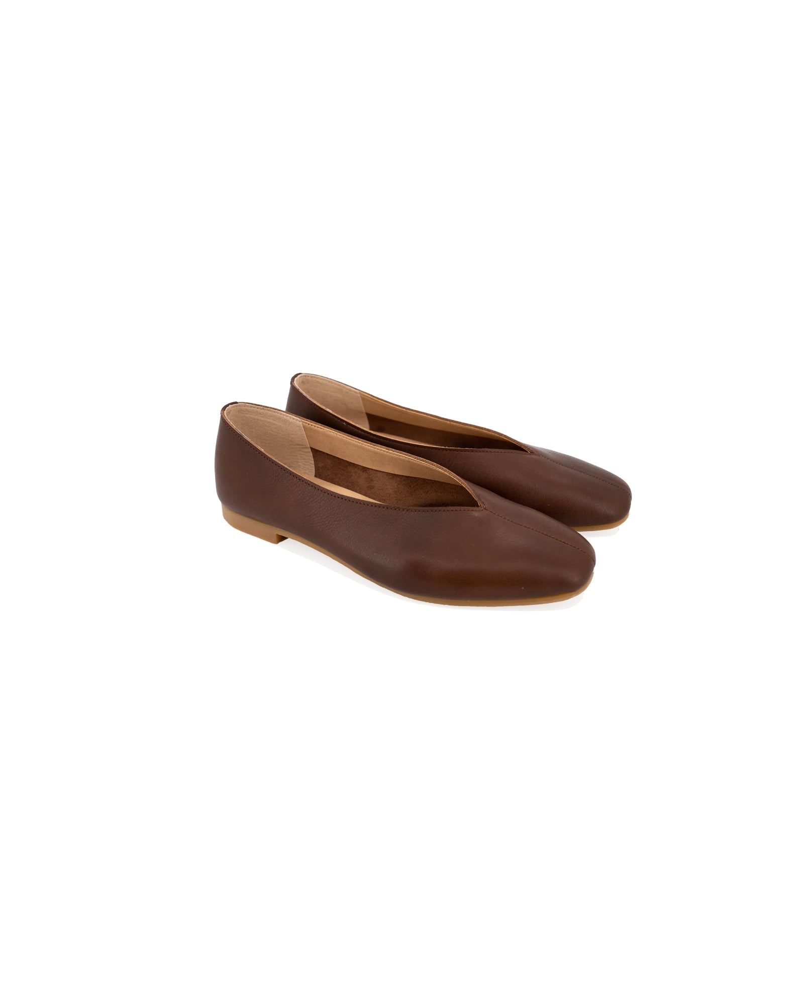 Olivia Flats - Walnut Brown