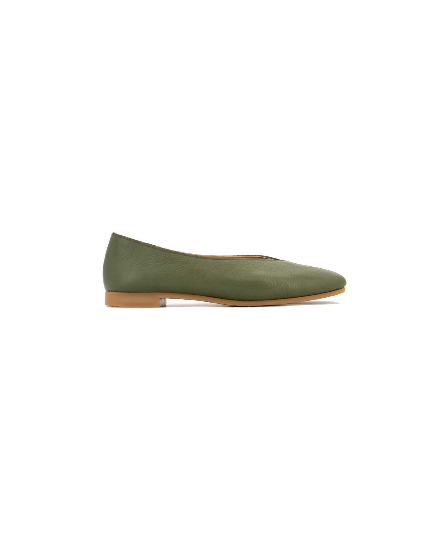 Olivia Flats - Olive Green