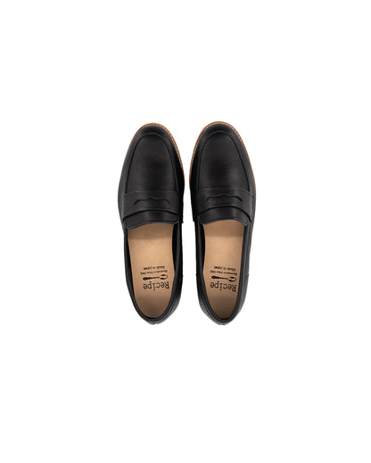 Penny Loafers - Leather Black