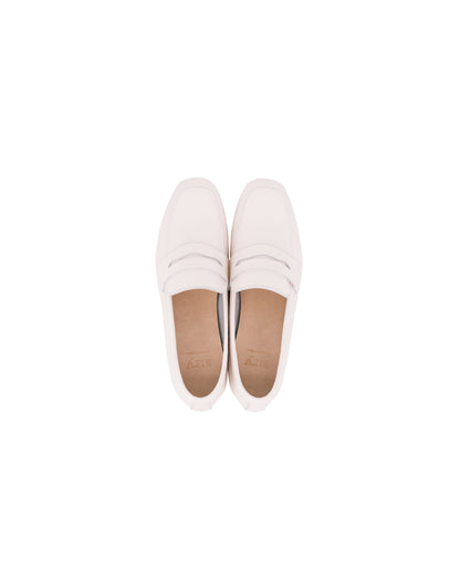 Thea Penny Loafers - Noble Ivory