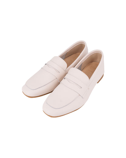 Thea Penny Loafers - Noble Ivory